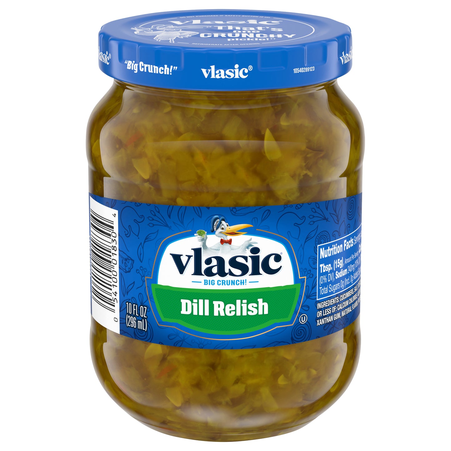 Vlasic Dill Relish Pickle 10 oz