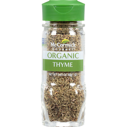 McCormick Gourmet™ Organic Thyme 0.65 oz. Shaker