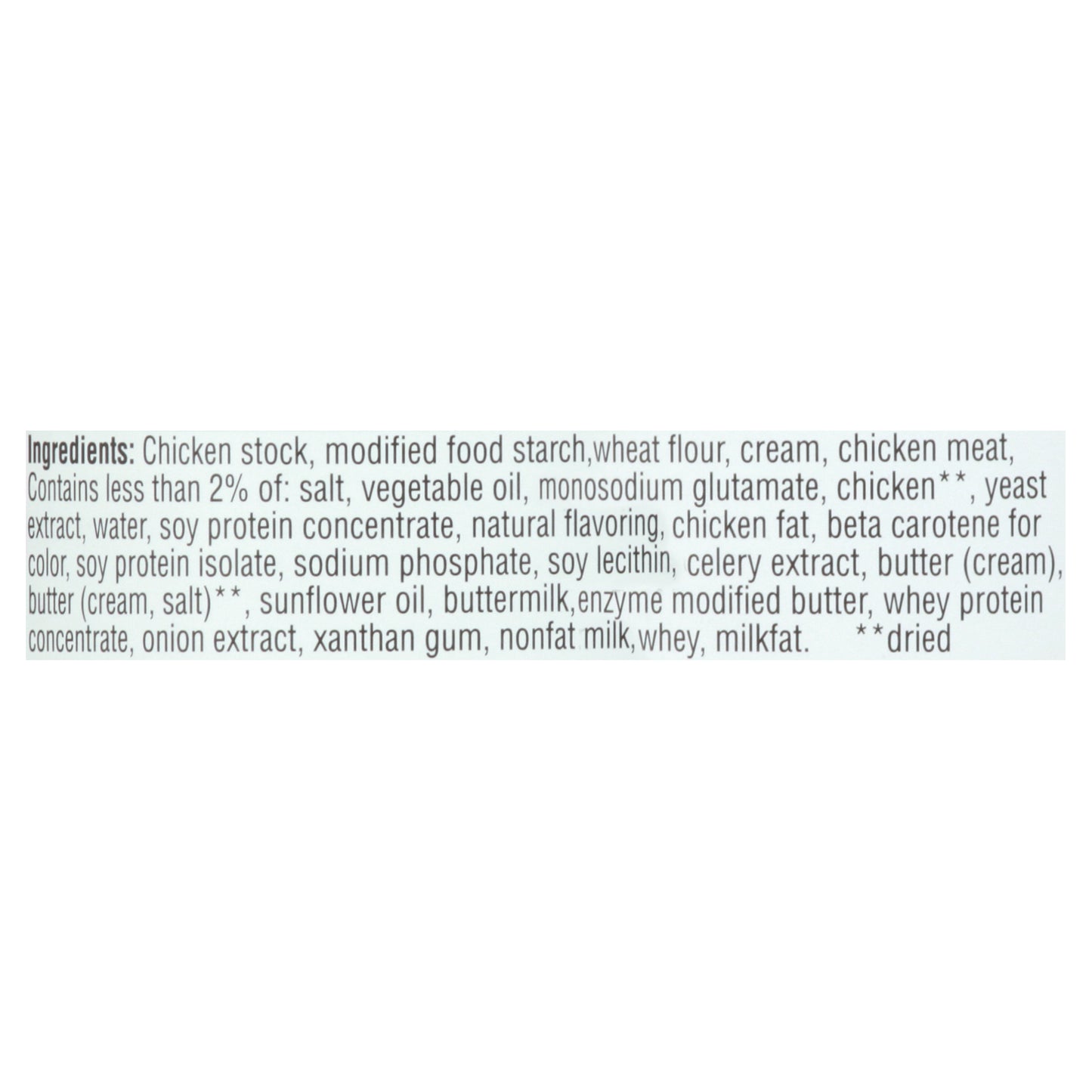 Campbell's 98% Fat Free Cream of Chicken Condensed Soup 10.5 oz
