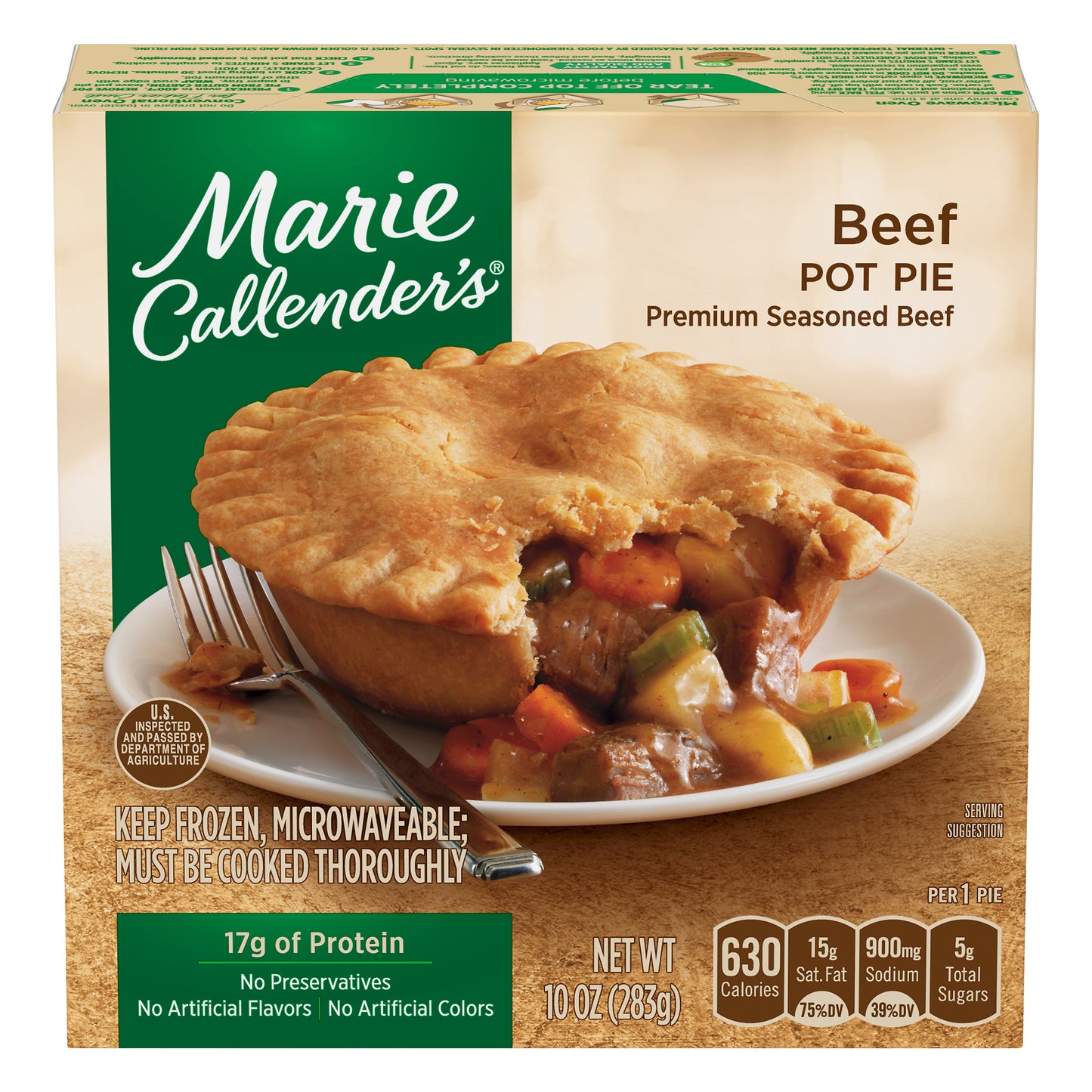 Marie Callender's Beef Pot Pie 10 oz