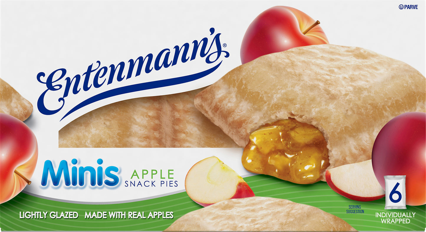 Entenmann's Mini Apple Snack Pie 6 Ct 12 Oz