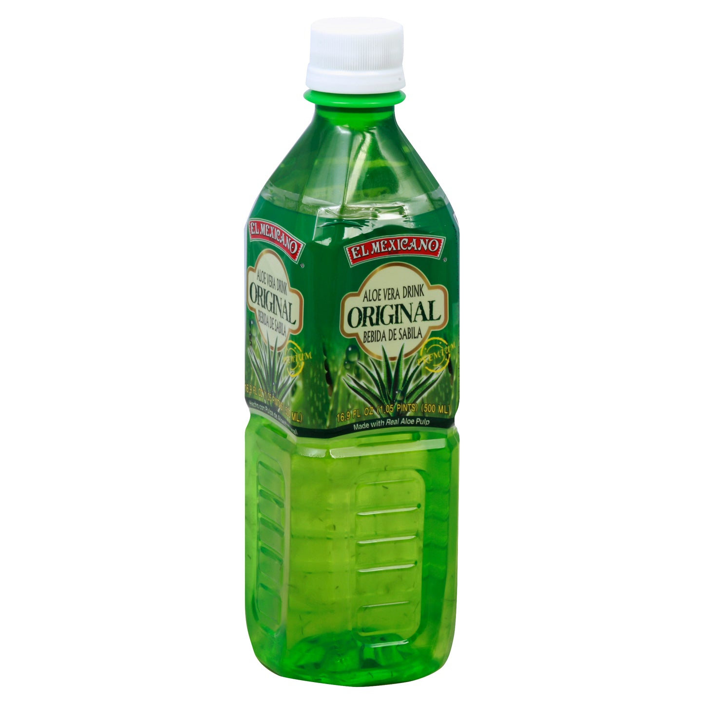 El Mexicano Aloe Vera Drink 16.9 oz