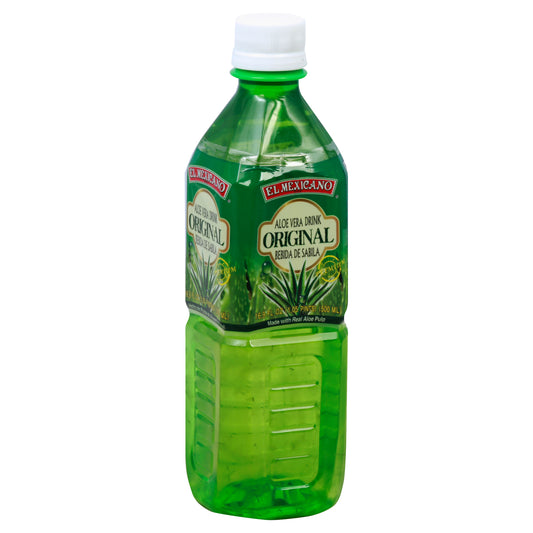 El Mexicano Aloe Vera Drink 16.9 oz
