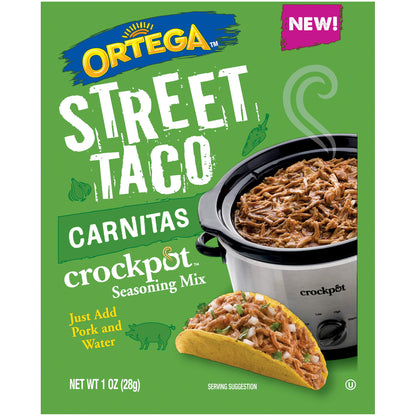 Ortega™ Street Taco Carnitas Crockpot™ Seasoning Mix 1 oz. Packet
