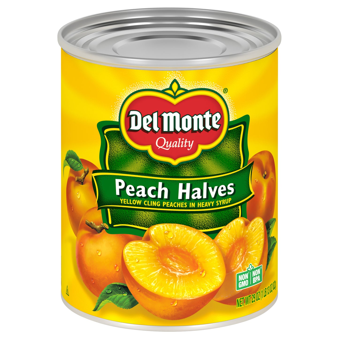 Del Monte Peach Halves 29 oz Can