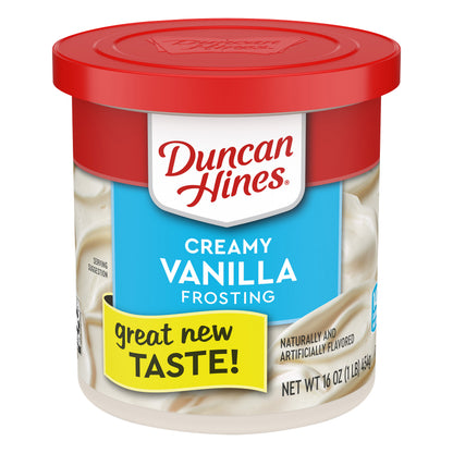 Duncan Hines Creamy Vanilla Frosting 16 oz