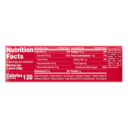 Marinela Barritas Fresa Strawberry Filled Cookie 3.88 Oz