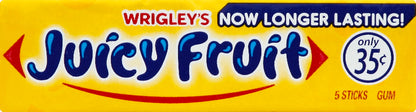 Juicy Fruit Gum 5 ea