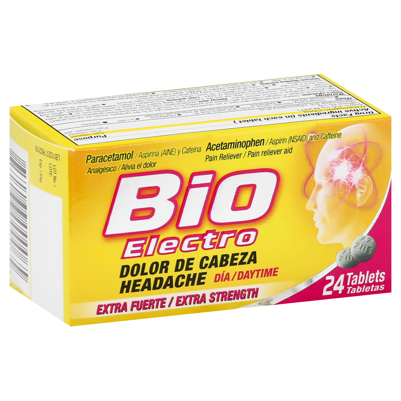 Bio Electro Extra Strength Tablets Pain Reliever 24 ea