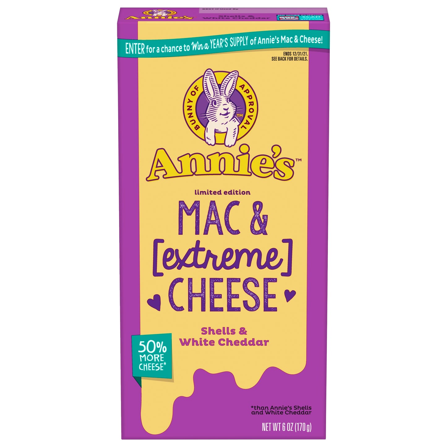 Annie's Shells & White Cheddar Extreme Mac & Cheese 6 oz