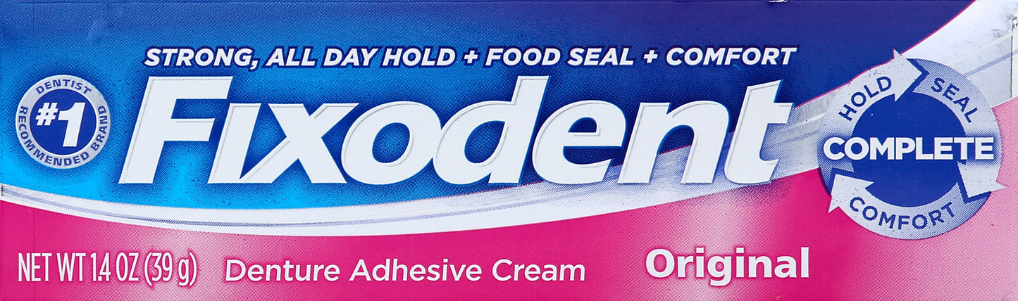 Fixodent Denture Adhesive Cream 1.4 oz