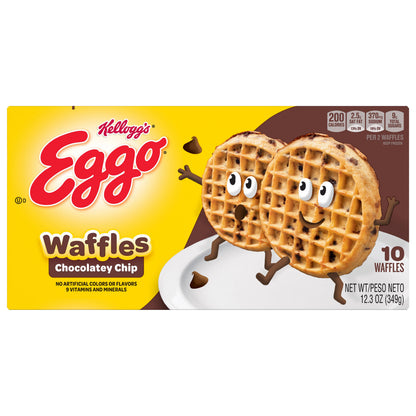Eggo Chocolatey Chip Waffles 10 ea