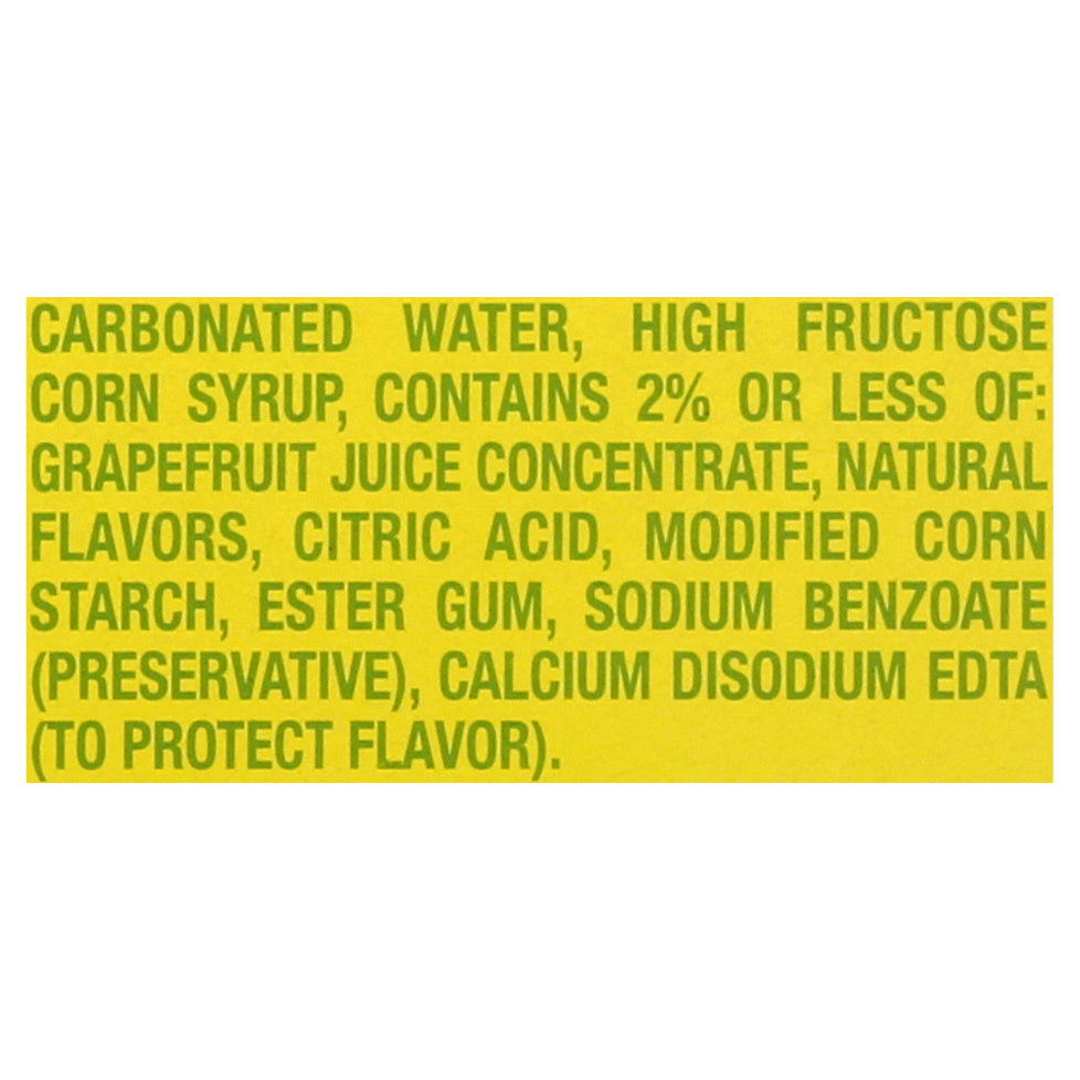 Squirt Mini Grapefruit Soda 10 ea