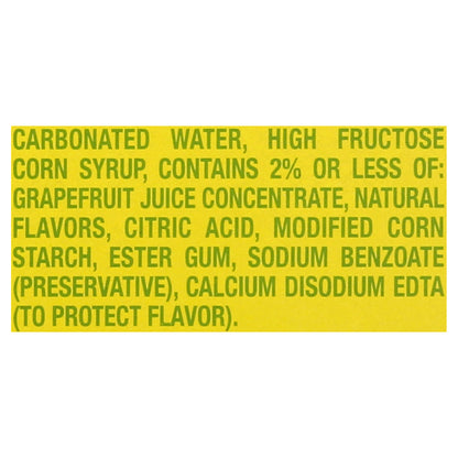 Squirt Mini Grapefruit Soda 10 ea