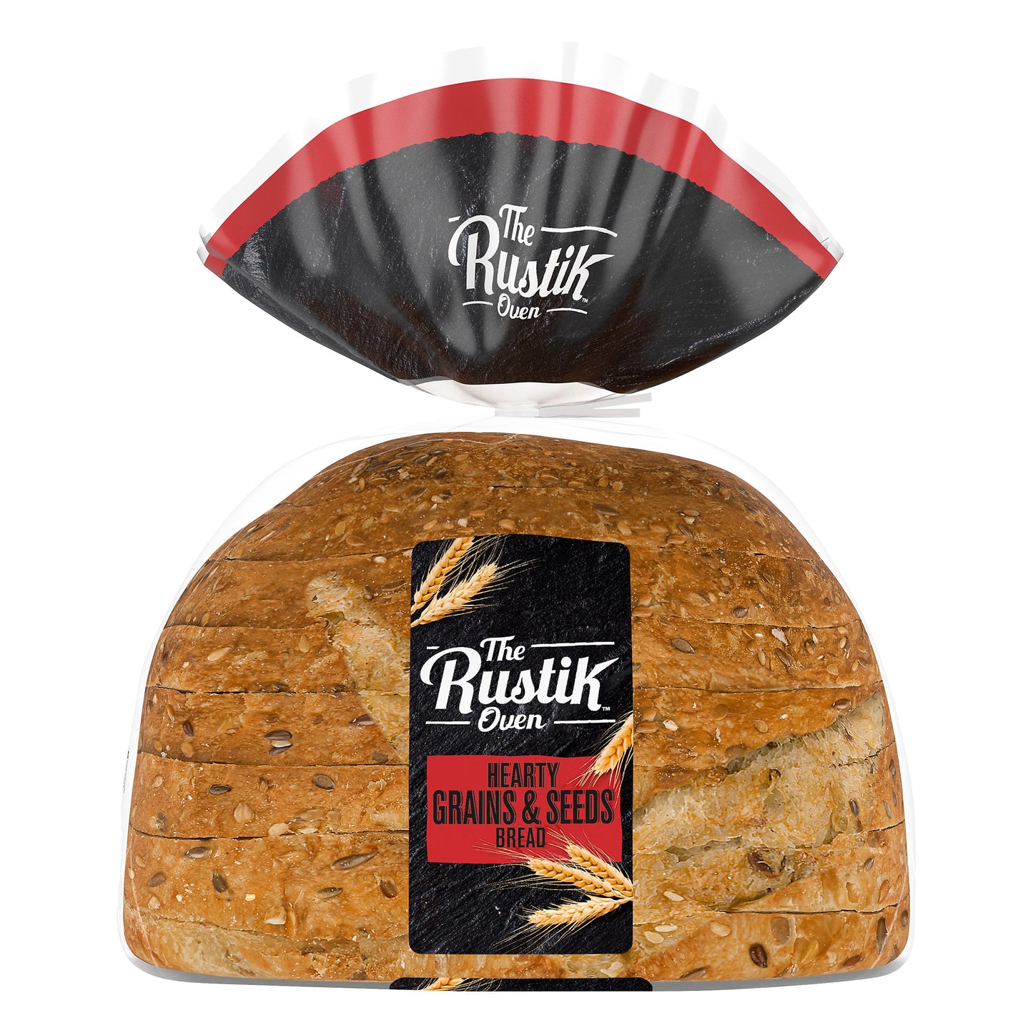 The Rustik Oven Hearty Grains & Seeds Bread 16 oz