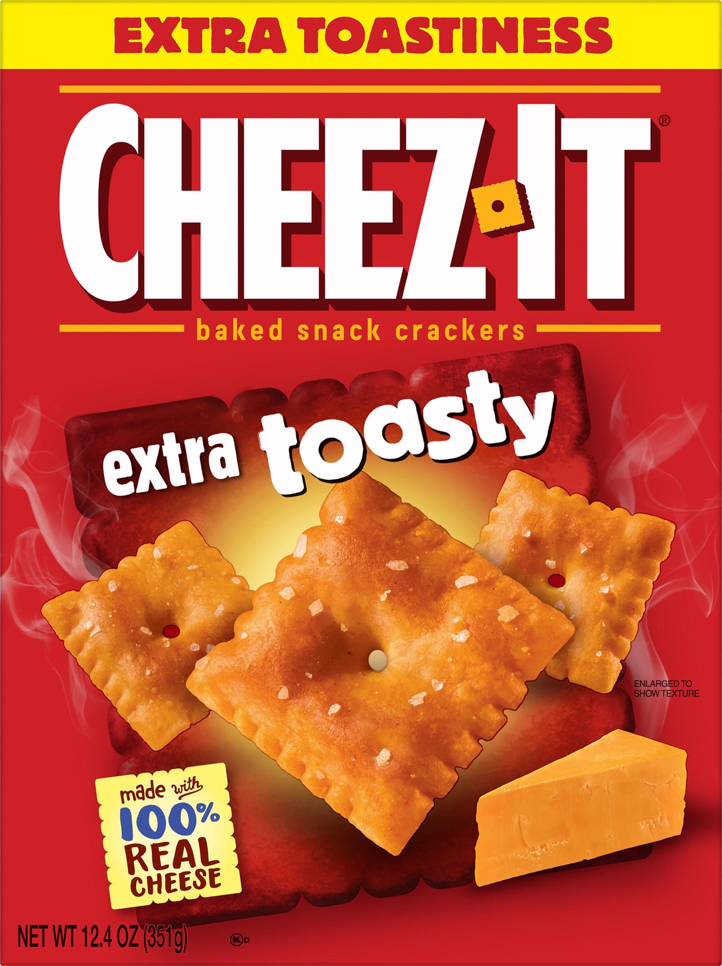 Cheez-It Extra Toasty Baked Snack Crackers 12.4 oz