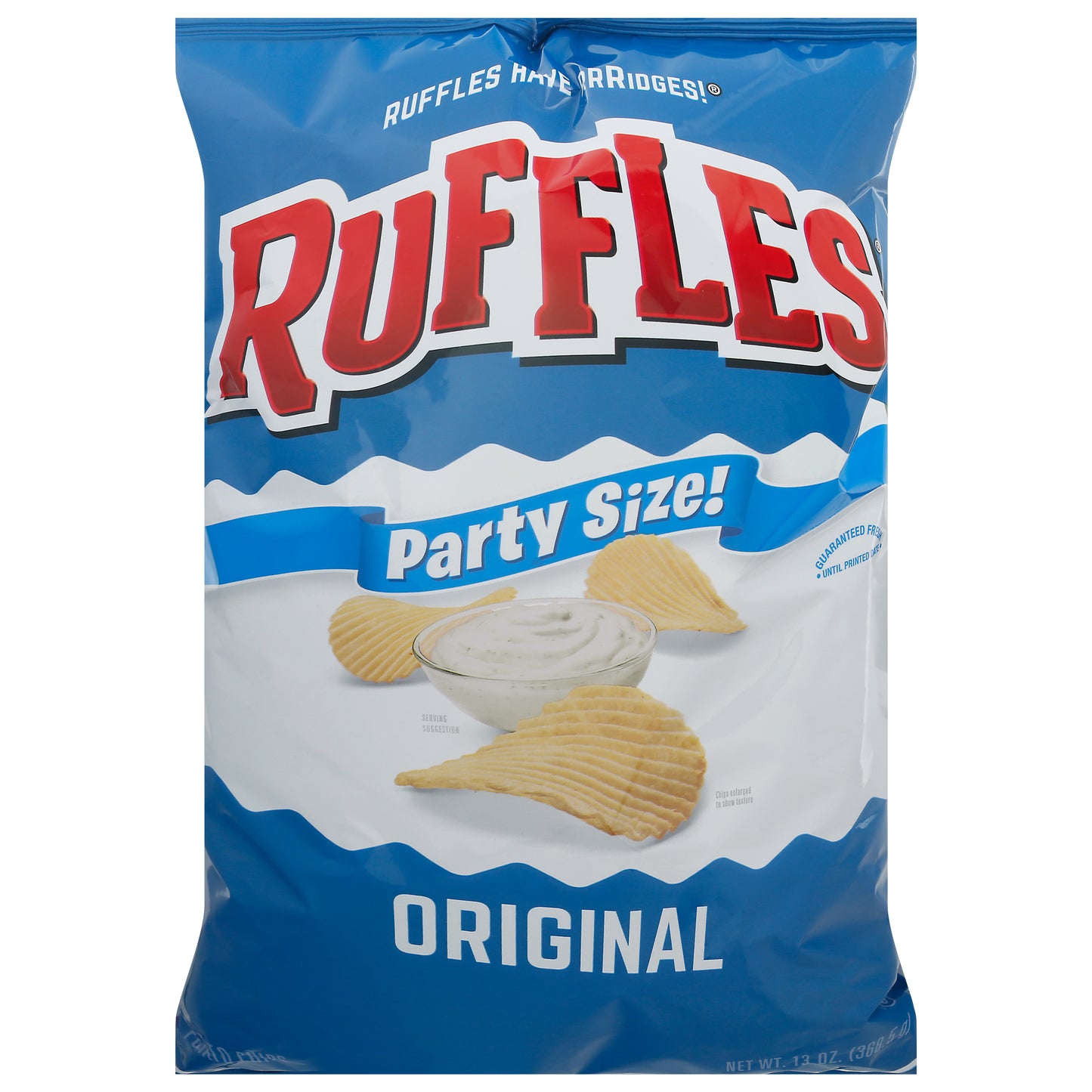 Ruffles Party Size Original Potato Chips 13 oz