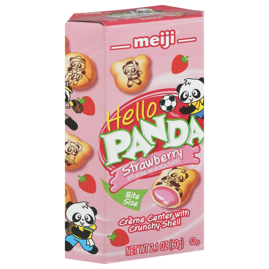 Hello Panda Bite Size Strawberry Cookies 2.1 oz