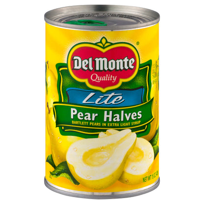 Del Monte Lite Pear Halves 15 oz