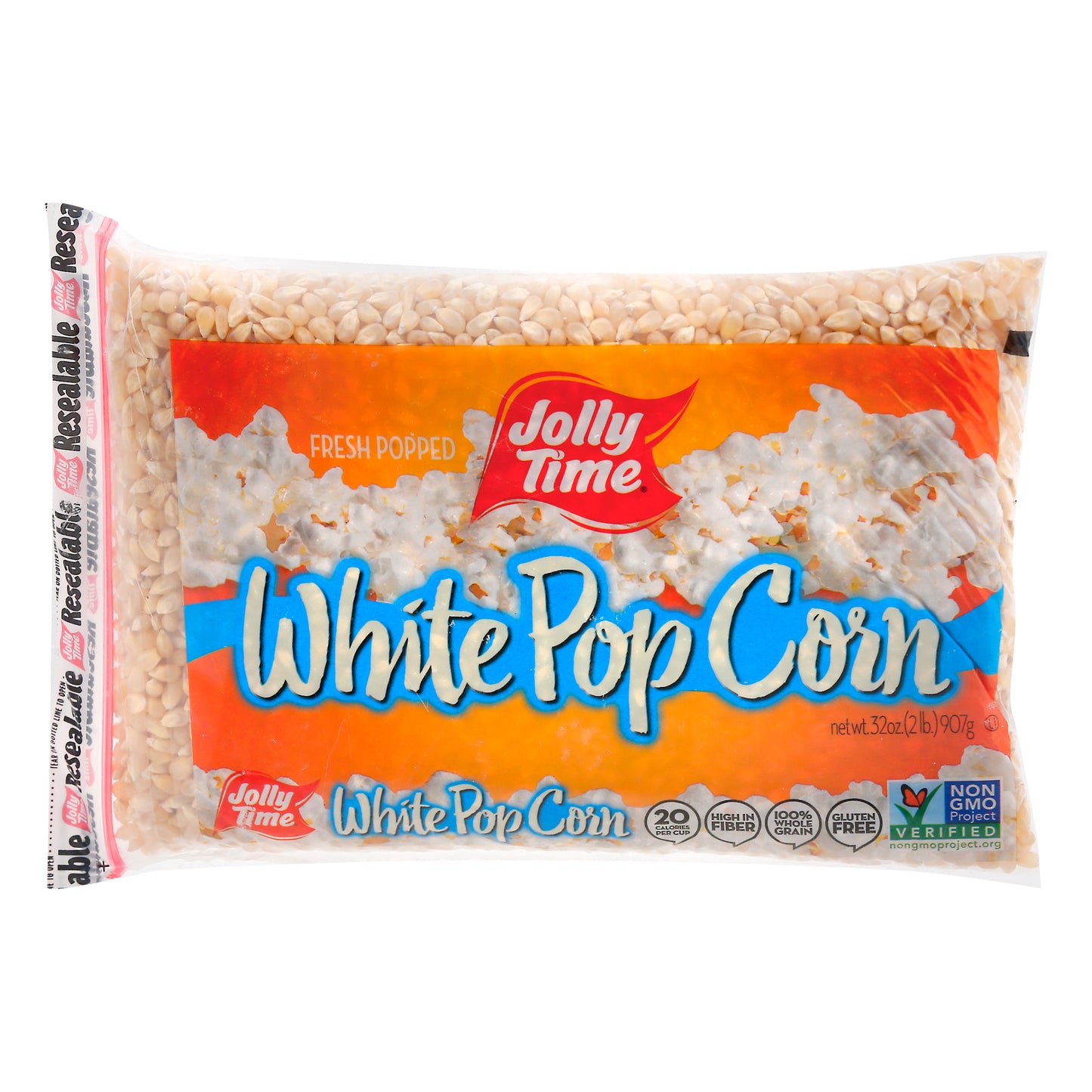Jolly Time White Pop Corn 32 oz