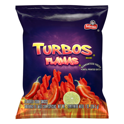 Sabritas Flavored Corn Snacks Turbos Flamas 1 Oz