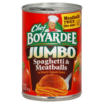 Chef Boyardee Spaghetti & Meatballs 14.5 oz