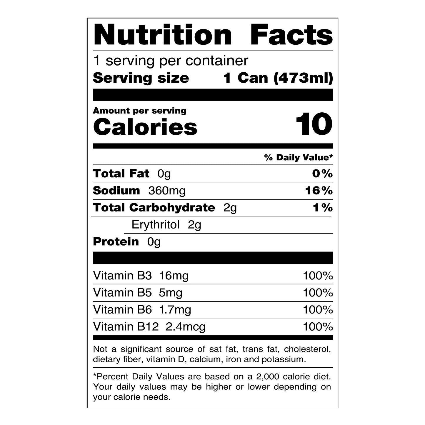 Rockstar Pure Zero Silver Iced Energy Drink 16 oz