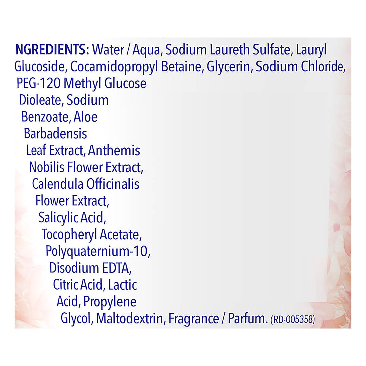 Vagisil Scentsitive Scents Peach Blossom Daily Intimate Wash 12 oz