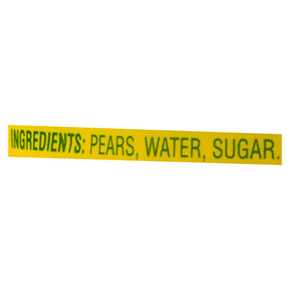 Del Monte Lite Pear Halves 15 oz