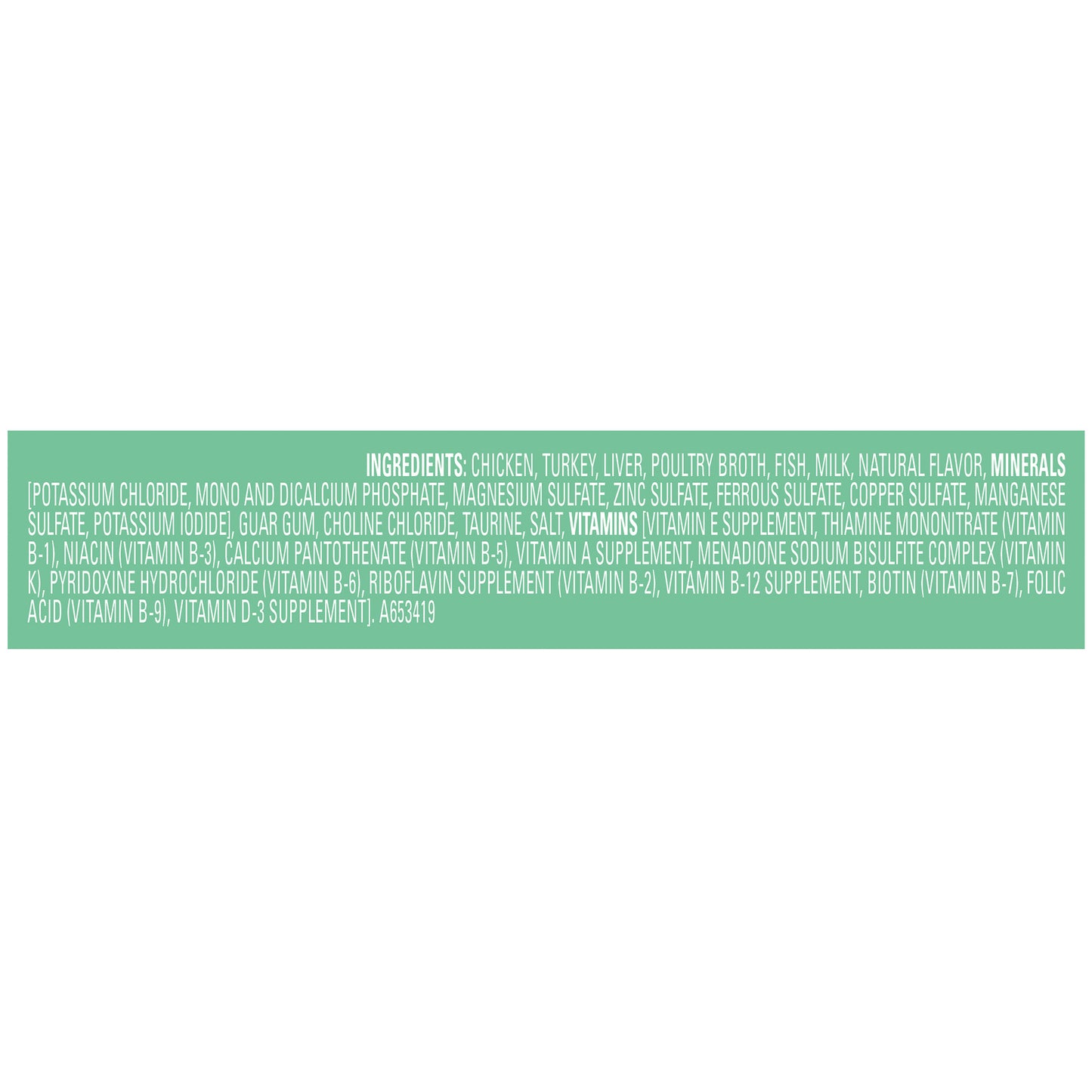 Purina Fancy Feast Grain Free, Natural Pate Wet Kitten Food, Gourmet Naturals Natural White Meat Chi