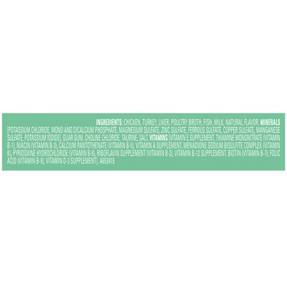 Purina Fancy Feast Grain Free, Natural Pate Wet Kitten Food, Gourmet Naturals Natural White Meat Chi