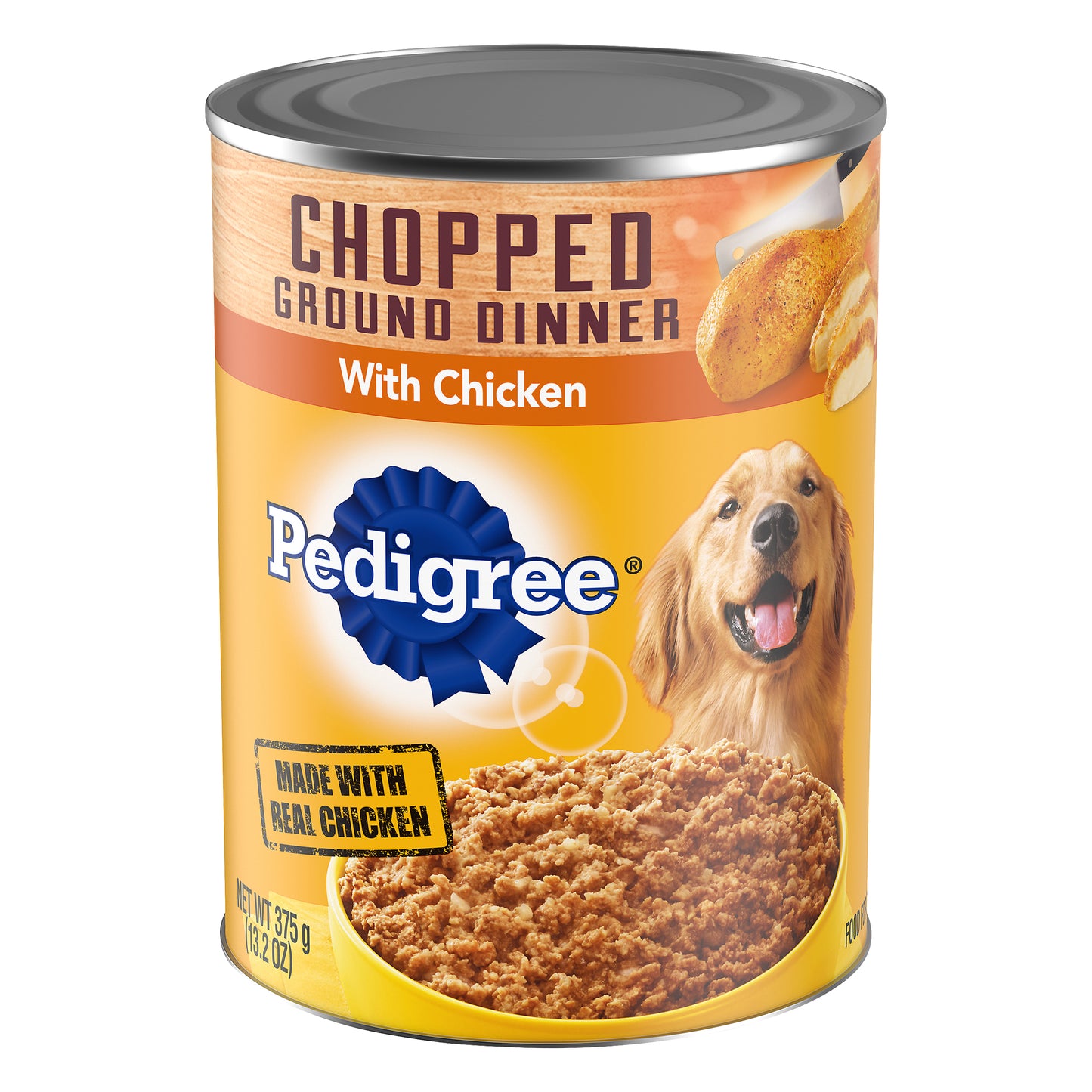 Pedigree Chopped Ground Dinner Chicken Dog Food 375 gr