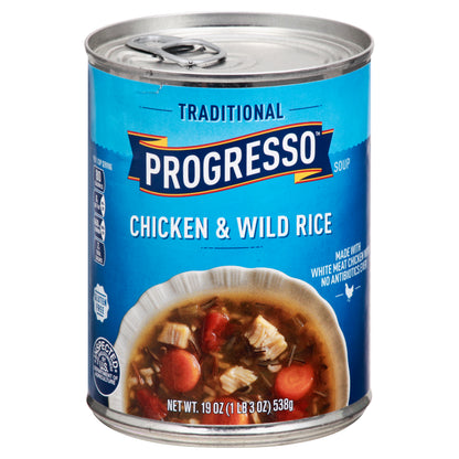 Progresso Traditional Chicken & Wild Rice Soup 19 oz