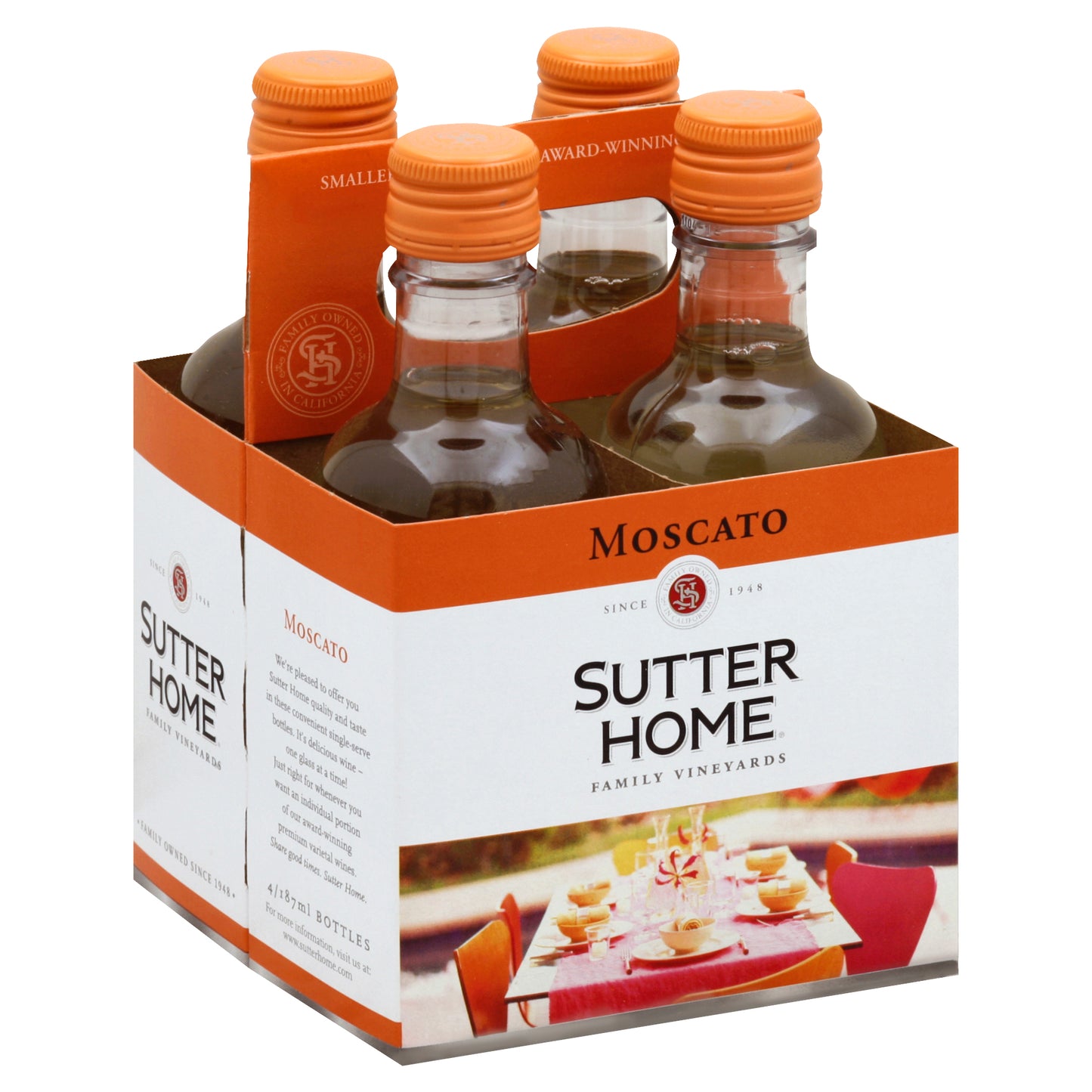 Sutter Home Moscato 4 ea