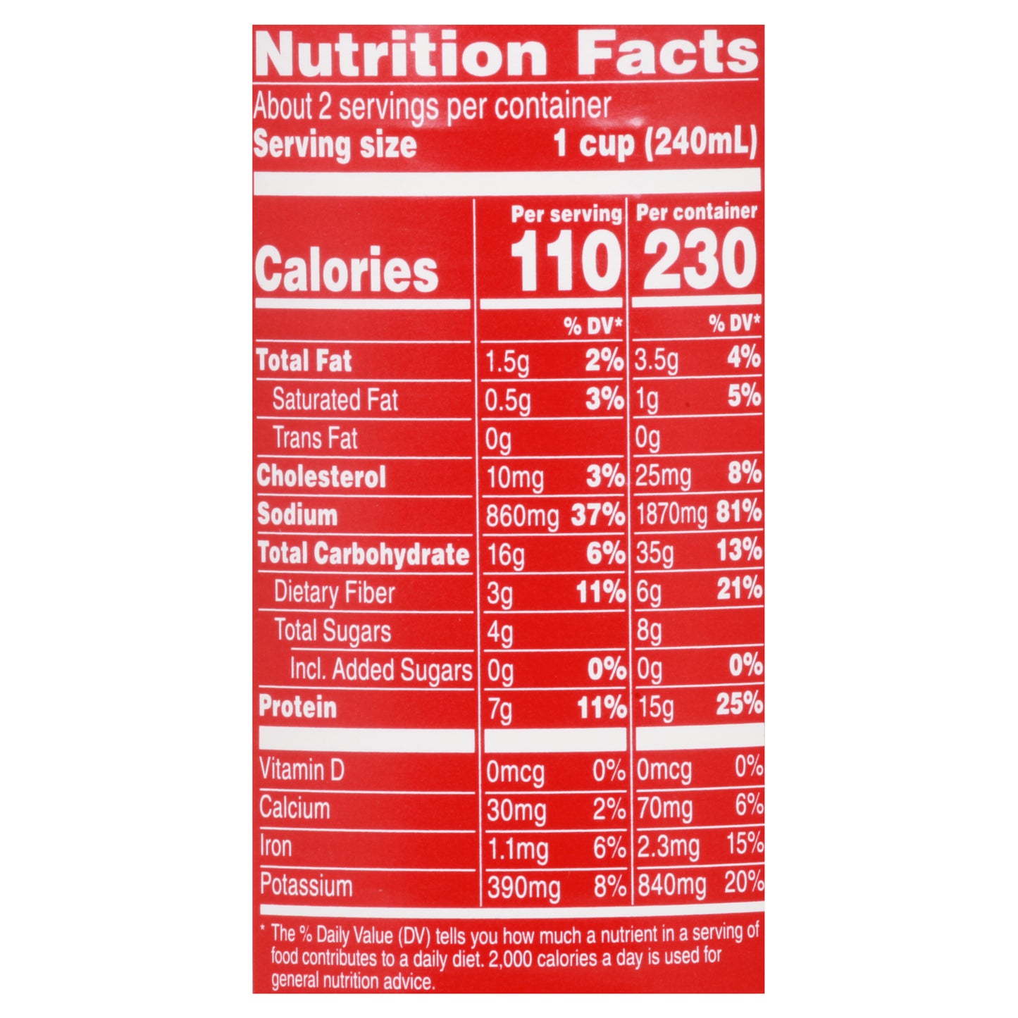 Campbell's Chunky Beef with Country Vegetables Soup 18.8 oz