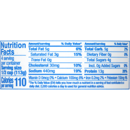 Lactaid® 100% Lactose Free Cottage Cheese 16 oz. Tub
