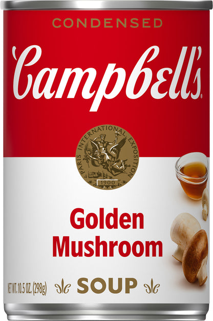 Campbell's Golden Mushroom Condensed Soup 10.5 oz
