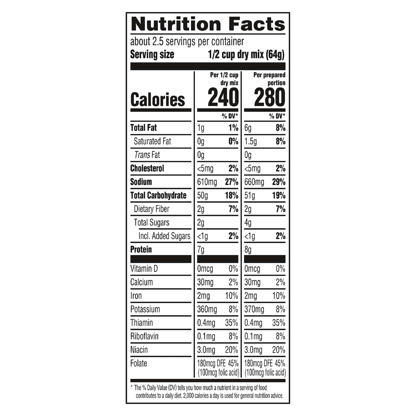 Knorr Rice Sides Cheddar Broccoli 5.7 oz Pouch
