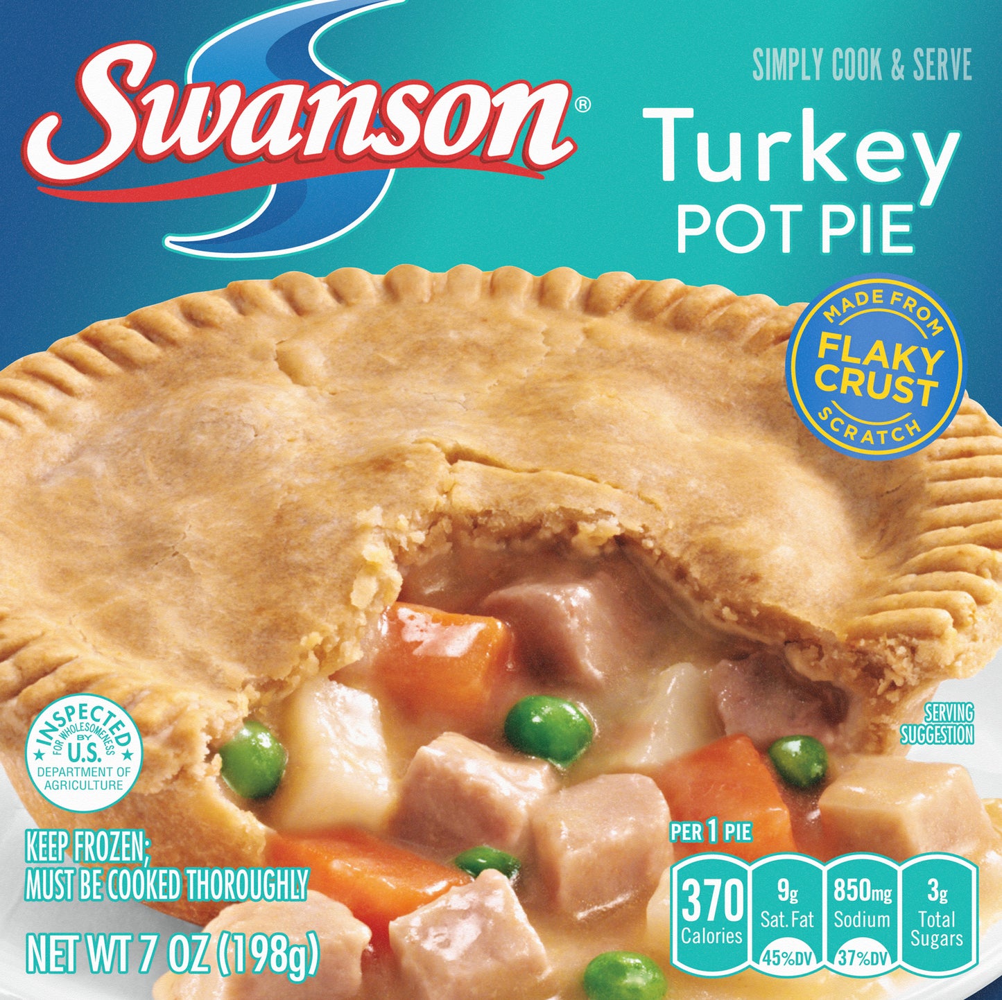 Swanson Turkey Pot Pie 7 oz