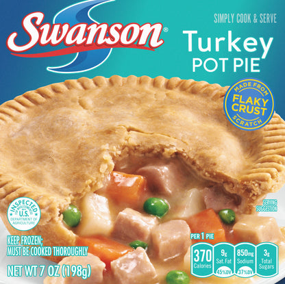 Swanson Turkey Pot Pie 7 oz