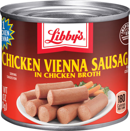 Libbys In Chicken Broth Chicken Vienna Sausage 4.6 oz