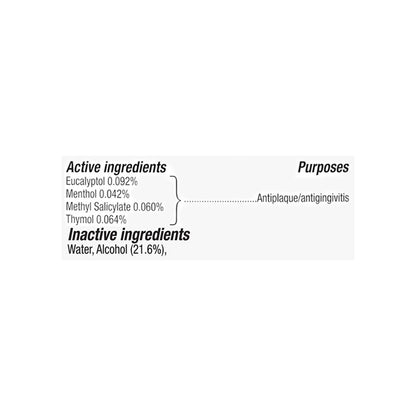 Listerine Cool Mint Antiseptic Mouthwash, Mint, 250 mL/ 8.5 Fl. Oz