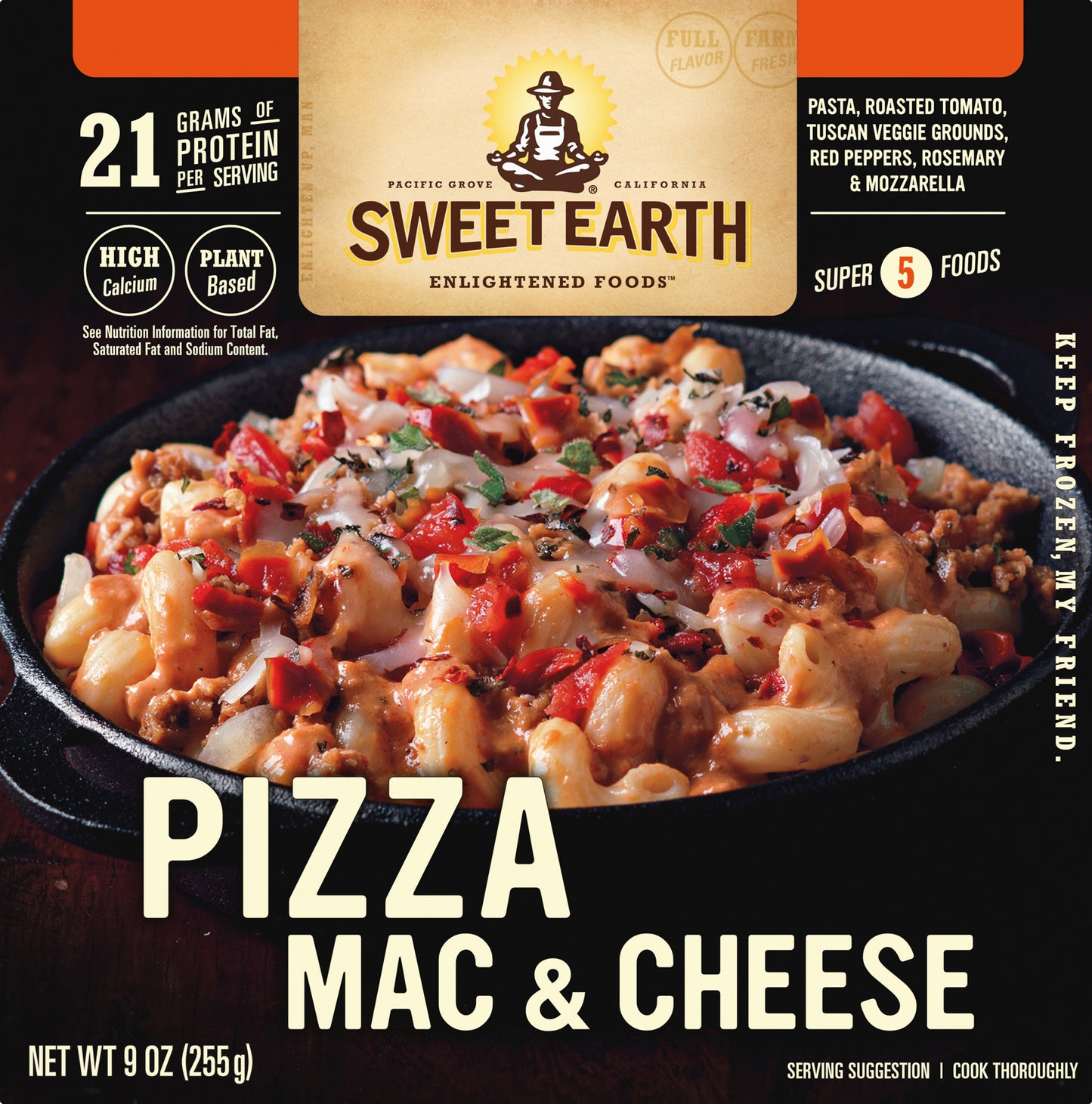 Sweet Earth Pizza Mac & Cheese 9 oz