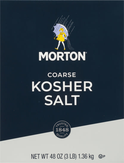 Morton Coarse Kosher Salt 48 oz
