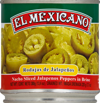 El Mexicano Jalapenos Peppers 13.4 oz