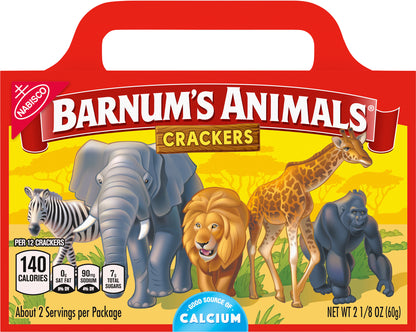 Nabisco Barnums Animal Crackers 2.125 Oz