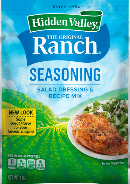 Hidden Valley The Original Ranch Salad Dressing & Recipe Mix Seasoning 1 oz