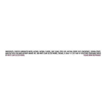 White Claw Black Cherry Hard Seltzer 19.2 oz