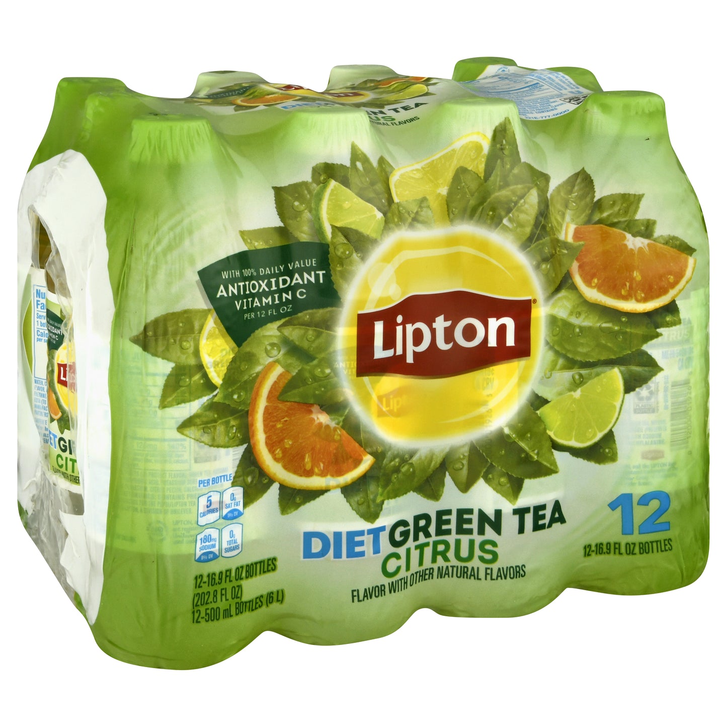 Lipton Diet Citrus Green Tea 12 ea