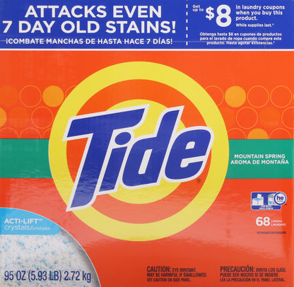 Tide Mountain Spring Detergent 95 oz